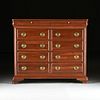 A CHIPPENDALE STYLE MAHOGANY DRESSER, BY JAMESTOWN STERLING, MODERN,