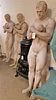 LOT 3 RESIN MADE NUDE FIGURES 5'7"H MALE