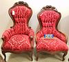 VICT STYLE GENTS AND LADIES CHAIRS