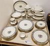 TRAY 42 PC. LENOX "AUTUMN" DINNER SERVICE FOR 6