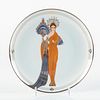Franklin Mint House of Erte Collector Plate, Athena