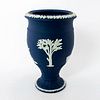 Wedgwood Saxon Blue Jasperware, Vase