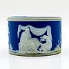 Wedgwood Portland Blue Jasperware Porcelain Inkwell
