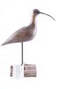 Gary Saindon Hand-Carved Curlew Decoy