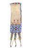 Oglala Sioux Sioux Three Tab Tail Beaded Pipe Bag