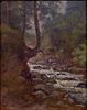 H. Clopath, O/B Painting Forest, Brook Scene