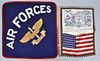 USAF Military & WWI Commemorative Hangings