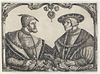 Engraving of Two Hapsburg Rulers