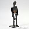 Painted-decorated Articulated Black Figure