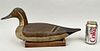 Carved & Painted Wood Pintail Duck Decoy