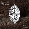 1.51 ct, D/VS1, Marquise cut GIA Graded Diamond. Appraised Value: $46,300 