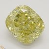 3.53 ct, Natural Fancy Yellow Even Color, VS2, Cushion cut Diamond (GIA Graded), Appraised Value: $82,900 
