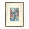Utagawa Kunisada (JAPAN 1786-1864) Woodblock