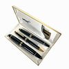 3pc Vintage Black Mont Blanc Germany Pen Set W/Box