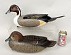 Group of Two John Holloway Duck Decoys