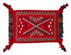 A Navajo Germantown Sunday saddle blanket