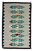 A Navajo Tree of Life pictorial variant weaving