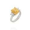 GIA 5.59ct Sapphire and Diamond Ring