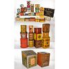 Advertising Litho Tin Container Assortment