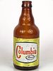 1955 Columbia Beer 12oz Steinie bottle Shenandoah, Pennsylvania