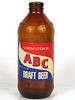 1968 ABC Draft Beer 11oz Handy "Glass Can" bottle Los Angeles, California