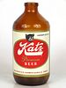 1968 Katz Premium Beer 12oz Handy "Glass Can" bottle Chicago, Illinois