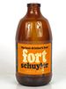 1974 Fort Schuyler Lager Beer 12oz Handy "Glass Can" bottle Utica, New York
