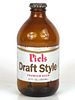1972 Piels Draft Style Beer 12oz Handy "Glass Can" bottle Allentown, Pennsylvania