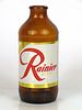 1962 Rainier Beer 7oz Other Paper-Label bottle Seattle, Washington