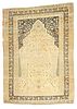 Antique Tabriz Hajijalili Rug, 4'6 "x 6'4"