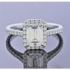 Tiffany &amp; Co 1.13ct F VS2 Emerald Cut Diamond Engagement Ring