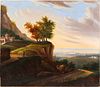 Oil on Canvas, Mexican American War Landscape