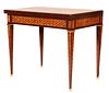 Neoclassical Style Mahogany Roulette Table