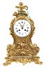 Louis XV Style Ormolu Mounted Clock