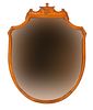 Neoclassical Style Maple Mirror