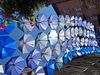 DIANE BERTSCH, Blue Umbrellas