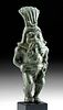 Rare Romano-Egyptian Leaded Bronze Bes Figure