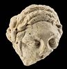 Lifesize Roman Limestone Head of Female (Relief)