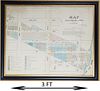 1869 Kip's Bay New York Subdivision Map Hand Color