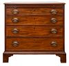 George III Chest of Four Drawers, 19th c