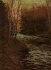 Julian Onderdonk (American, 1882-1922), Woodland Stream in Autumn