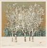 Joichi Hoshi (1913-1979), Clump of Trees in Winter