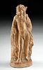 Greek Hellenistic Terracotta Standing Nude Eros