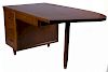 "Jackson Desks" Walnut Mid-Century Desk