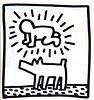 Keith Haring - Untitled (Man and Dog)