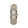 Art Deco 18k Platinum Diamond Sapphire Watch