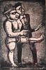 Georges Rouault Lithograph, Grotesques 
