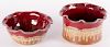 Ray Pottery Bowls, Two (2)