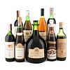 Lote de Vinos Tintos y Blancos de Chile, U.S.A.,España y Francia. a) Bordeaux. En presentaciones de 750 ml. y 3 Lts. Total de piezas: 9