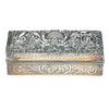 Silver and Gold-Plated Repousse Box